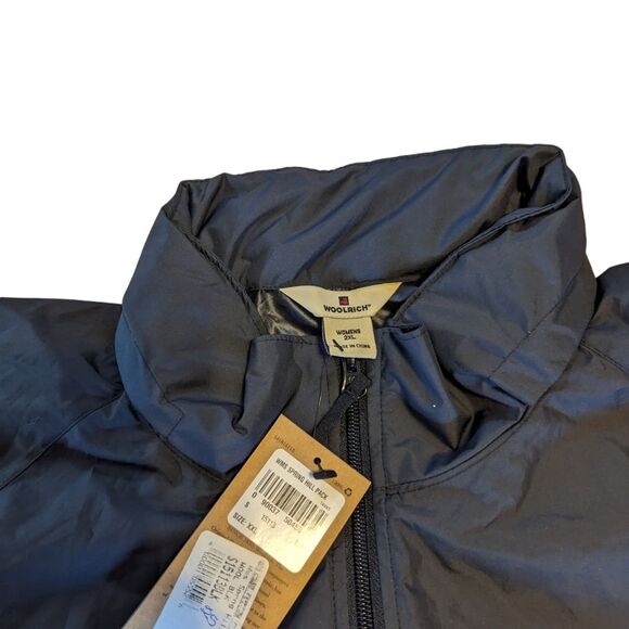 🛍️NWT WOOLRICH 2XL WINDBREAKER RAIN JACKET - Picture 2 of 3